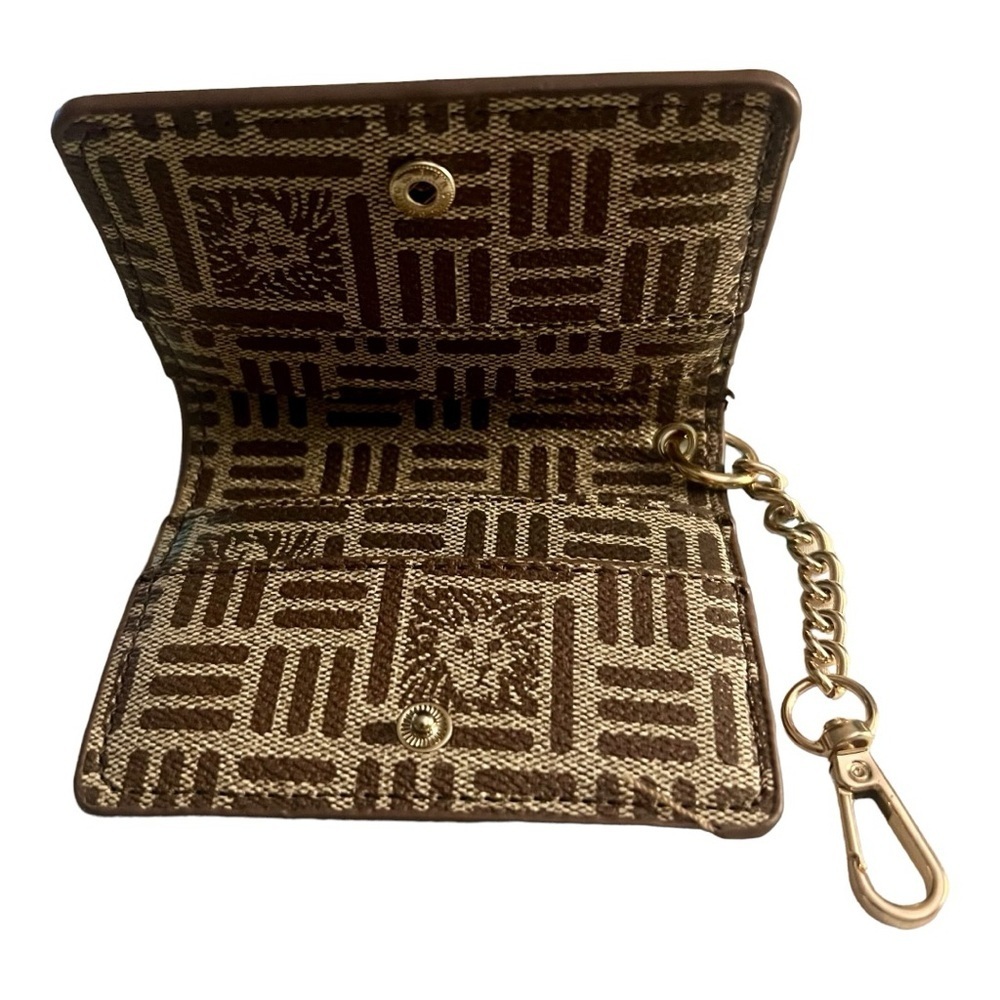Anne Klein Lion Logo Mini Wallet - Picture 2 of 5